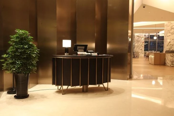 Hotel Lobby Reception Cabinet